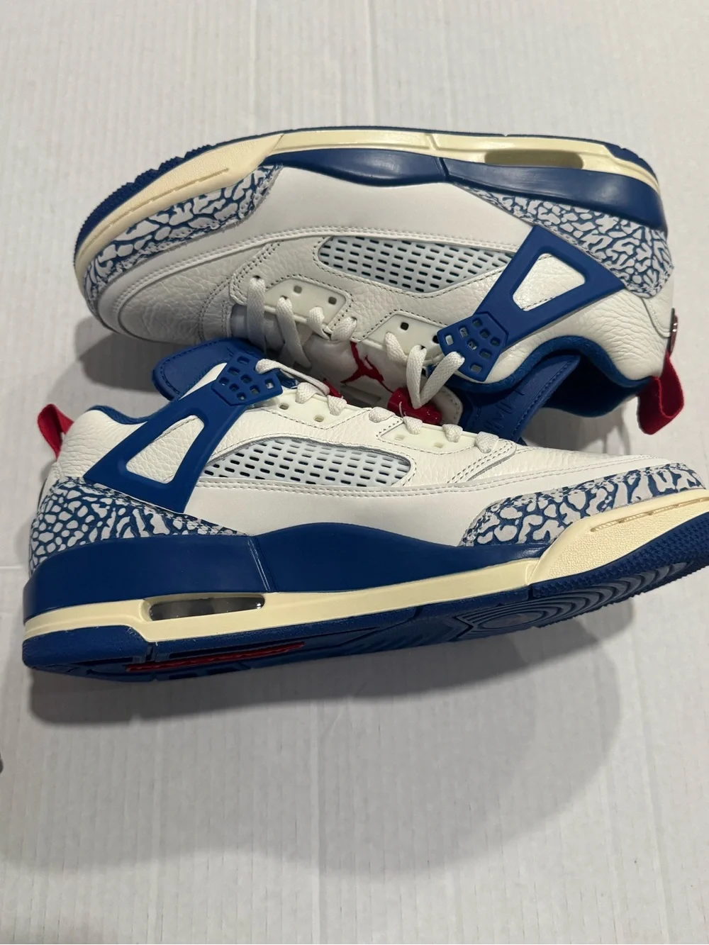 Jordan Spizike Low Sail Storm Blue Size:9  NWOT